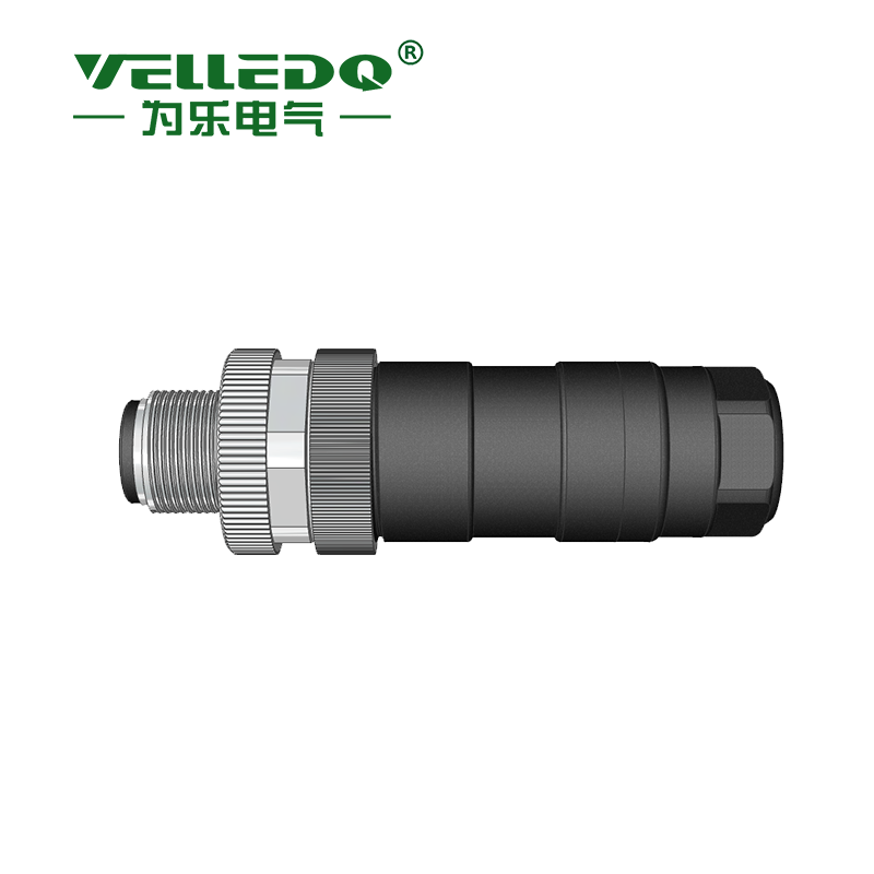 为乐电气VELLEDQ 现场安装连接器M12 3458芯 - 图片 2