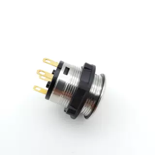 工图GK22mm金属不锈钢平钮启动停止整面带灯SF22FD-11L IP67防水 - 图片 2