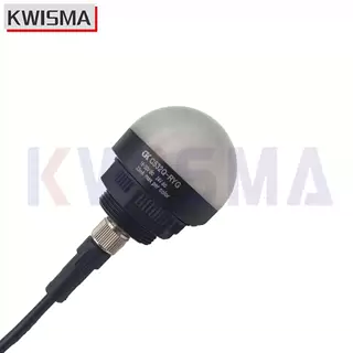 工图GK半球型指示信号三色灯50mm警示C532Q-RYG防水IP67红绿黄24V - 图片 3