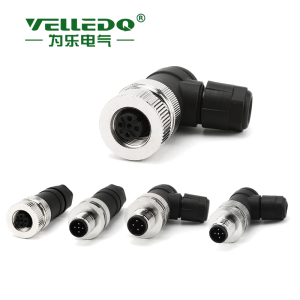 为乐电气VELLEDQ 现场安装连接器M12 3458芯
