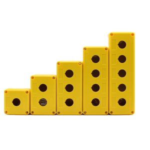防水按钮盒开关盒指示灯盒IP66盒12345孔按钮盒22mm开关盒急停盒
