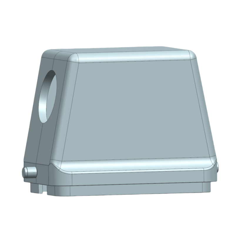 为乐电气热流道重载连接器外壳H48B-TSH-24B-M20532PG-K-F1L-CV - 图片 5