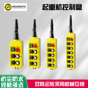 进口GGIOVENZANA防水起重机吊车装控制手柄停按钮盒PLBN04681024D