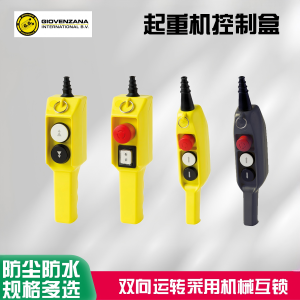 进口GGIOVENZANA防水起重机吊车装控制手柄停按钮盒P023.12DNRM