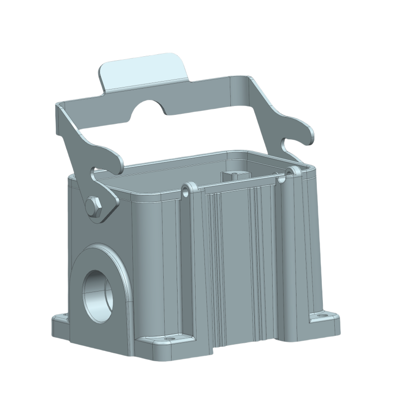 为乐电气热流道重载连接器外壳H48B-TSH-24B-M20532PG-K-F1L-CV - 图片 2