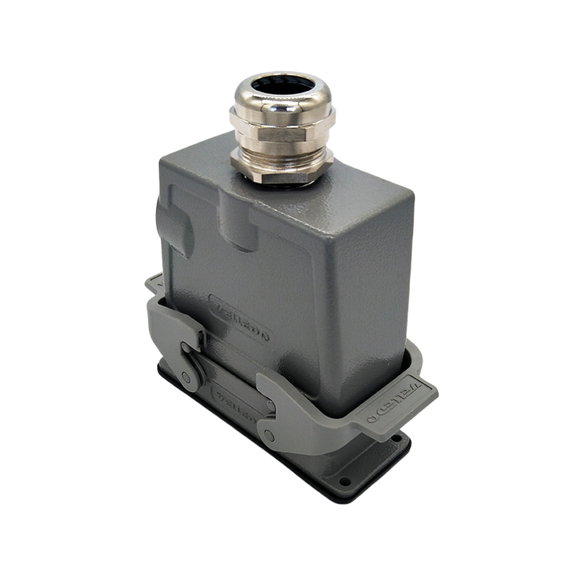 为乐电气VELLEDQ重载连接器外壳H10B-TSH-24B-M20532PG-K-F1L-CV - 图片 5