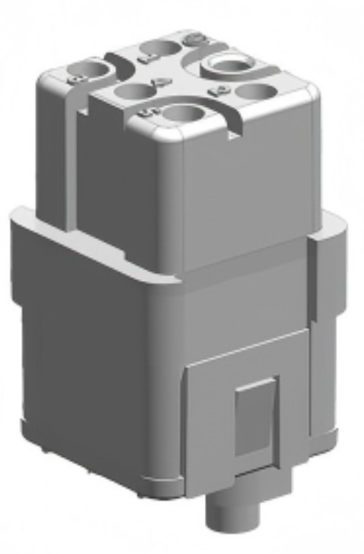 为乐VELLEDQ重载连接器公母HQ-001234578.1-MF/0-MFC螺钉冷压连接 - 图片 4